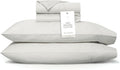 Signature Hemmed Sheet Set King Mist - Buttery 100% Organic Cotton