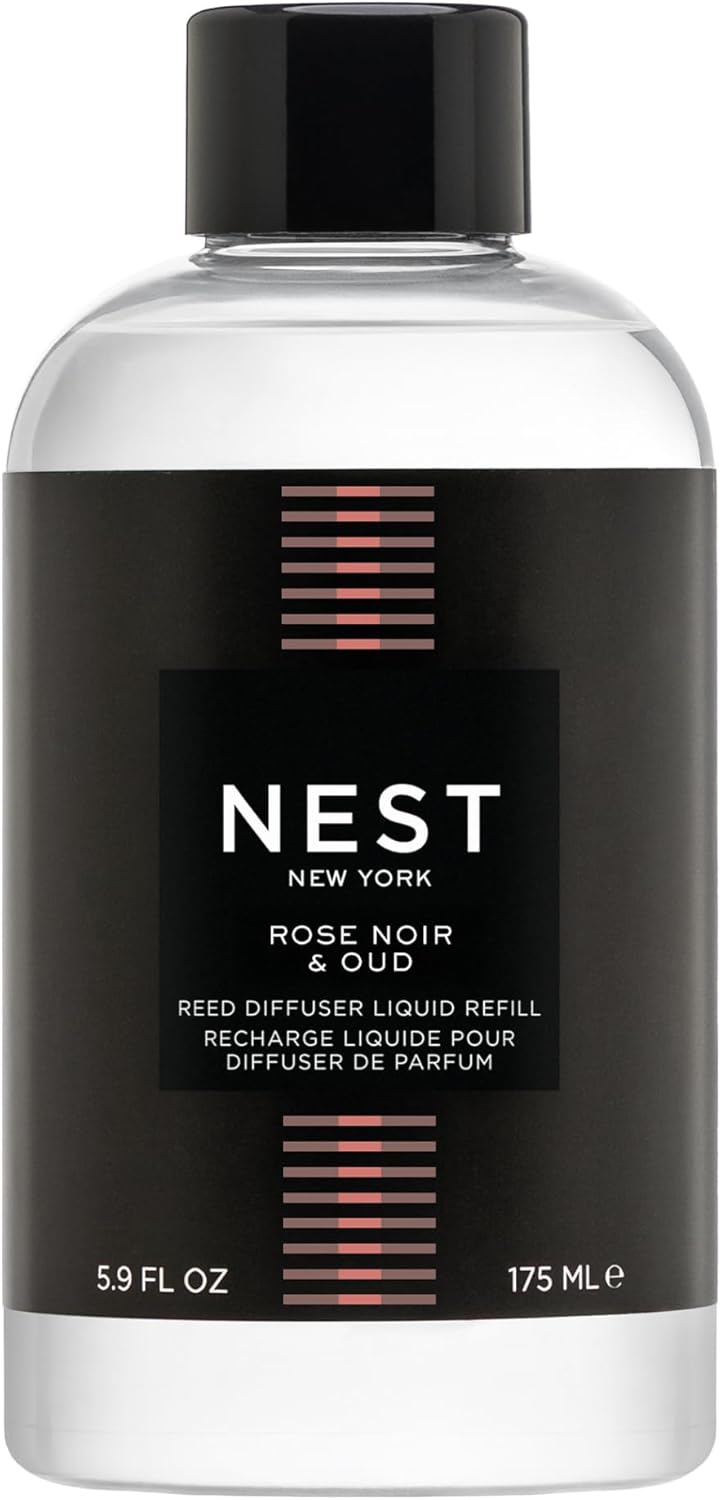NEST New York Reed Diffuser Liquid Refill for Rose Noir & Oud