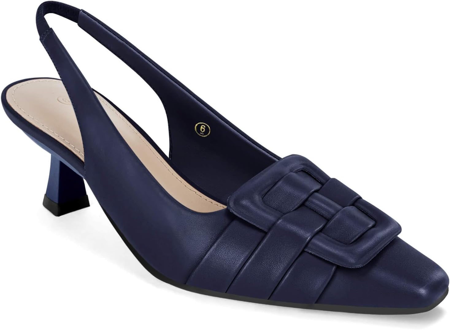 Womens Sling Back Kitten Heels for Comfort and Style