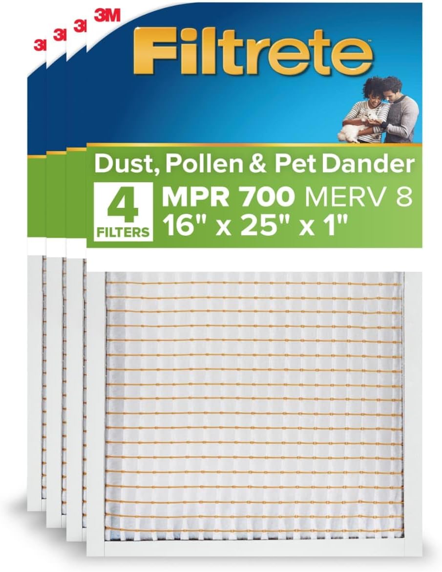 Filtrete 16x25x1 AC Furnace Air Filter for Cleaner Air