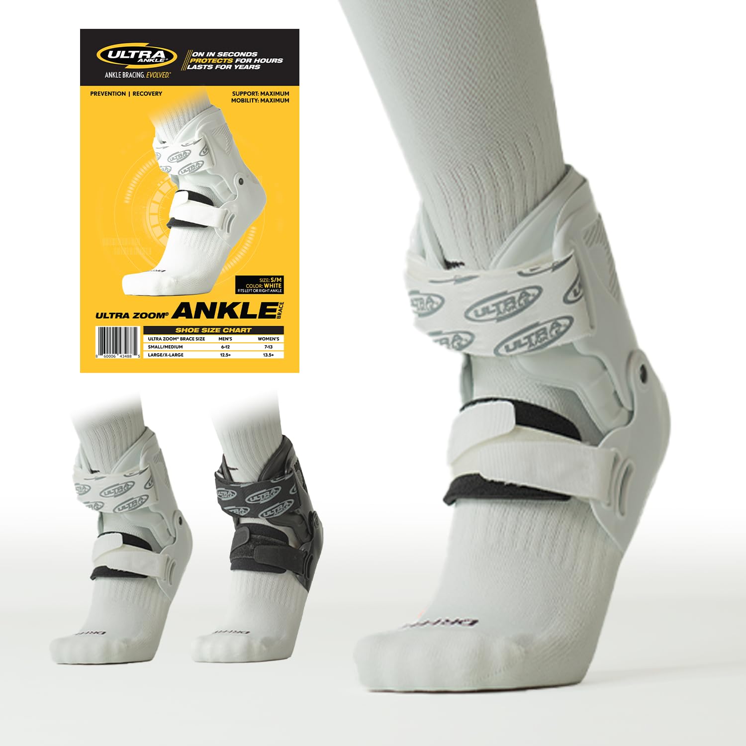 Ultra Zoom Ankle Brace for Faster Healing and Recovery Support