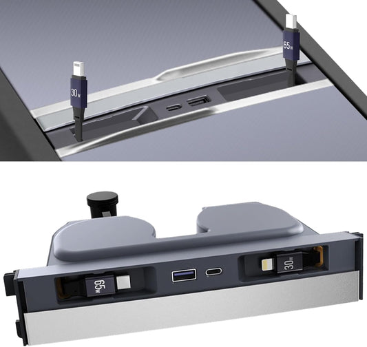 USB Charger Hub for Tesla Model 3 and Model Y with Fast Charging