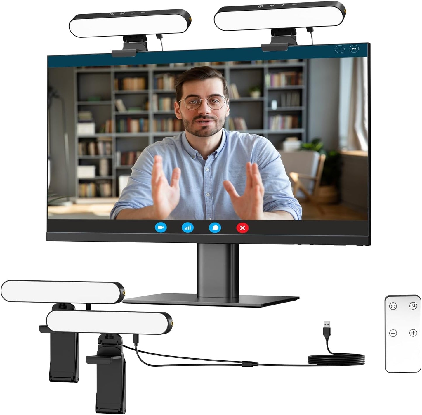 Takerers Video Conference Lighting for Zoom and Streaming Needs