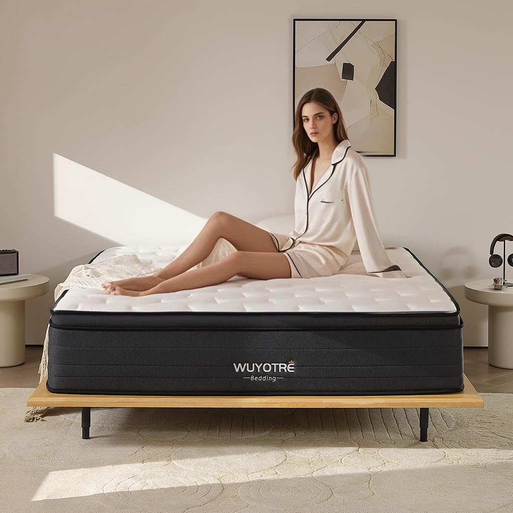 14 Inch Full Size Mattress with Cooling Memory Foam for Comfort
