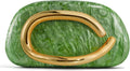 Clutch Purses for Women Formal PU Leather Marble Acrylic - Elegant