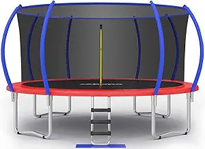 Zupapa 1500LBS Weight Capacity Trampoline with Safety Net