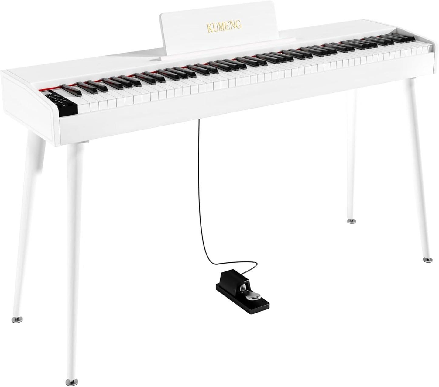 88 Key Semi Weighted Digital Piano for Beginners with Pedal