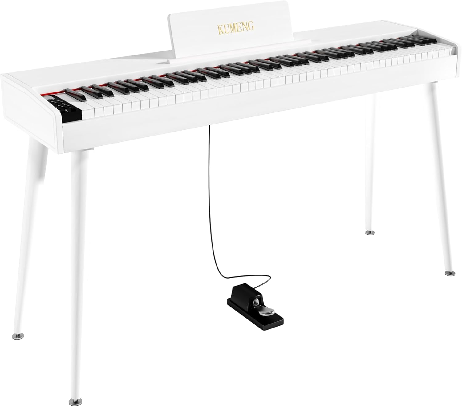 88 Key Semi Weighted Digital Piano for Beginners with Pedal