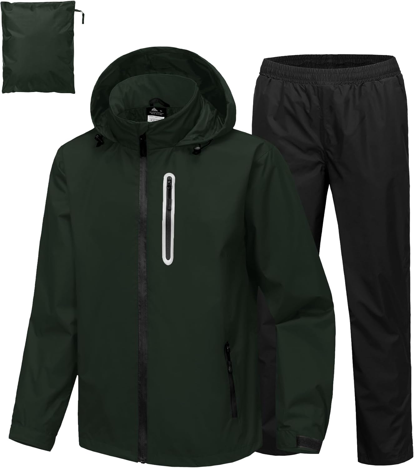 SWISSWELL Men's Waterproof Golf Rain Suit for Outdoor Activities