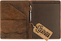Moonster Leather Portfolio Padfolio 13x10 - Professional Organizer