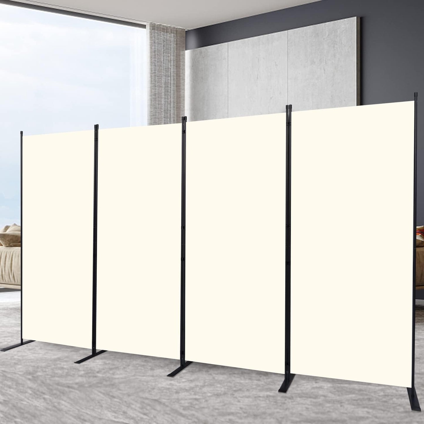 Portable Room Divider 6FT for Privacy and Space Separation