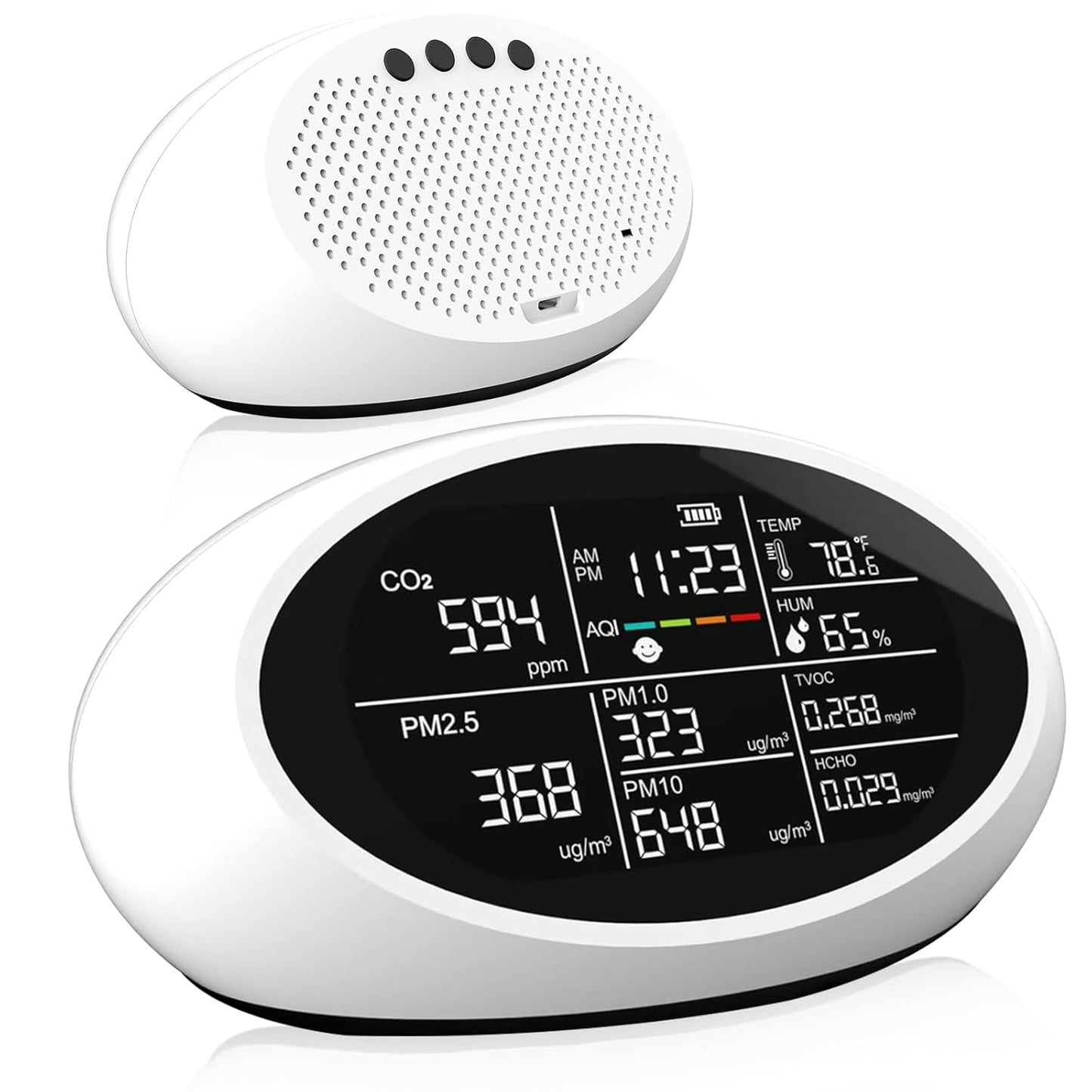 12 in 1 Indoor Air Quality Monitor for Home and Office Use
