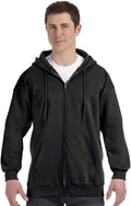 Hanes Men's Ultimate Full-Zip Hoodie - Heavyweight Warmth