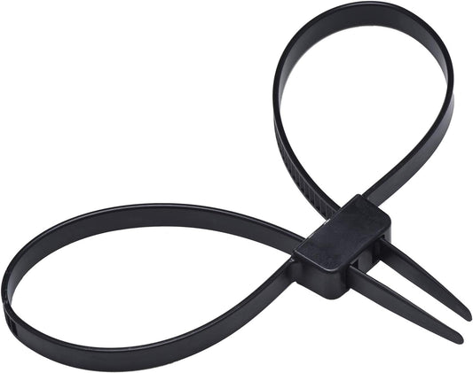 DOMG 10-Pack Strong 250-lb Police Zip Tie Handcuffs - Secure & Disposable!
