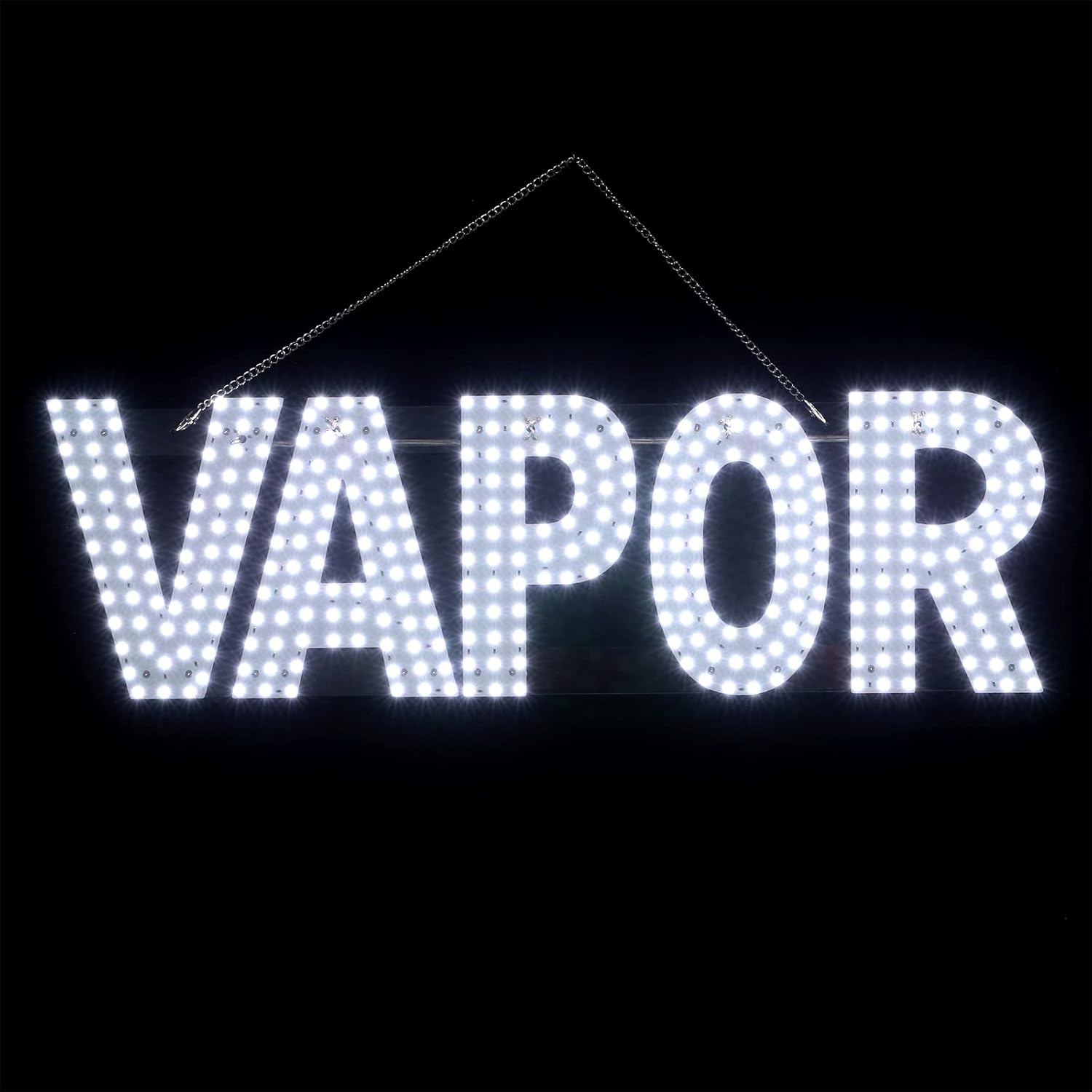 30x10 Large LED Vapor Sign for Smoke Shops - Ultra Bright Design