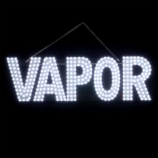 30x10 Large LED Vapor Sign for Smoke Shops - Ultra Bright Design