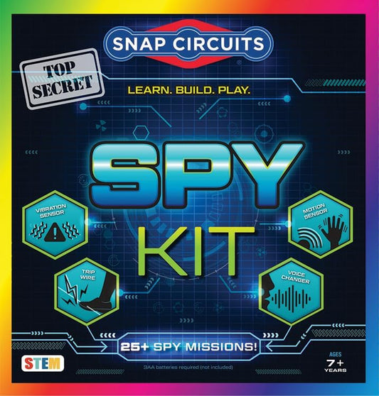 Snap Circuits Spy Kit - 25+ Activities for Young Detectives