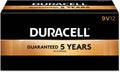 Duracell CopperTop 9V Alkaline Batteries - Long Lasting Power