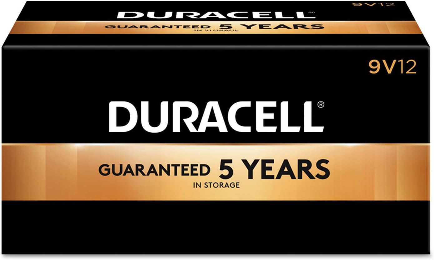 Duracell CopperTop 9V Alkaline Batteries for All Purposes