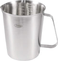 Measuring Cup Stainless Steel 48 oz with 3 Scales - Lightweight
