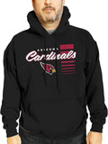 Adult Unisex Retro Script Cardinals Hooded Sweatshirt - Ultra Soft
