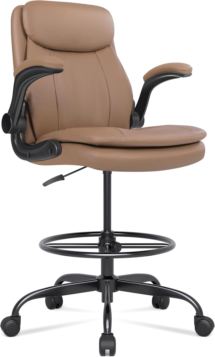 Misolant Leather Drafting Chair for Ergonomic Comfort and Style