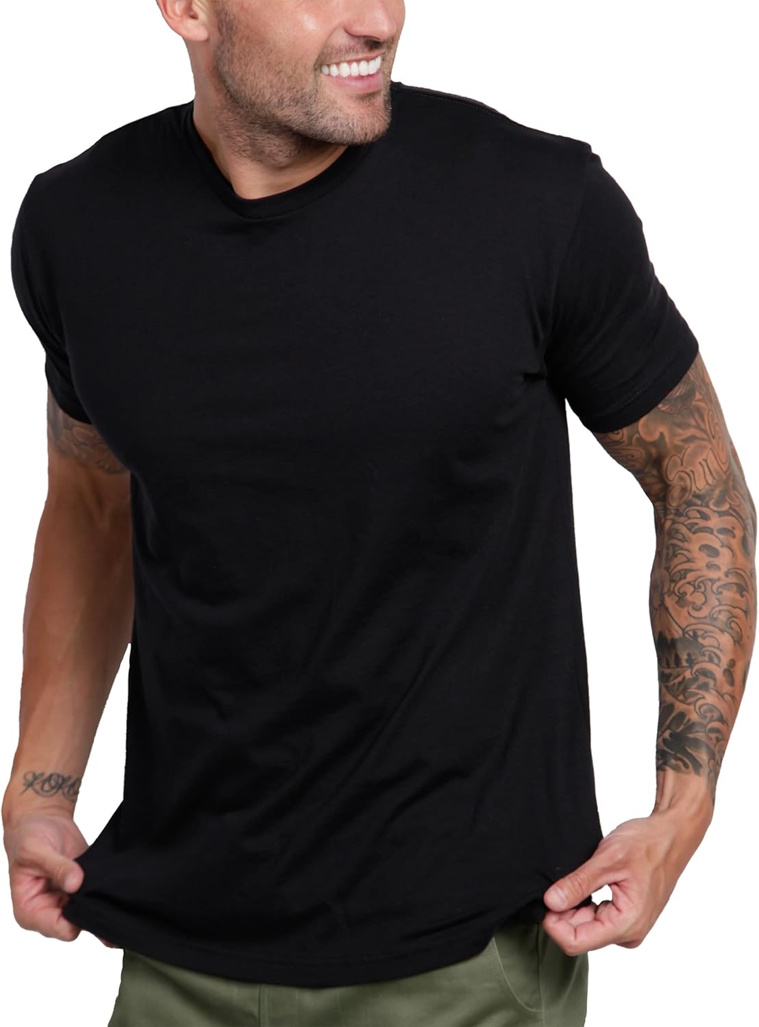 INTO THE AM Soft Fitted Tee - Fresh & Classic Style
