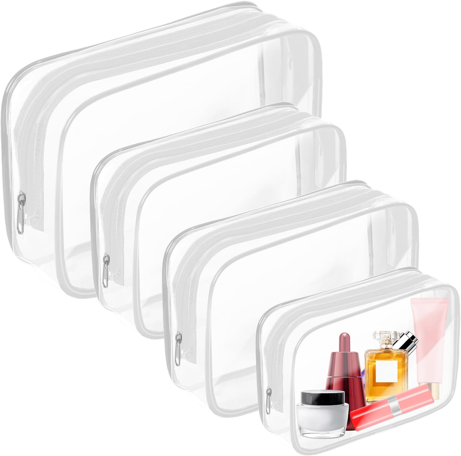 TSA Approved Clear Toiletry Bags - Stay Organized On-the-Go!