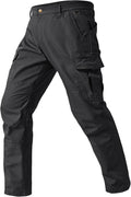 Mens Cargo Work Pants Durable Ripstop Tactical Pants