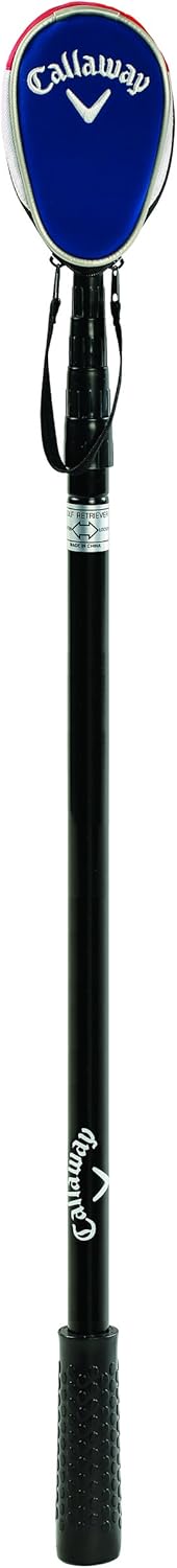 Callaway Telescopic Golf Ball Retriever - Dual-Zip Headcover
