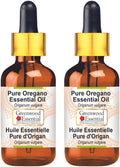 Pure Oregano Essential Oil 100ml x2 - Steam Distilled, Therapeutic