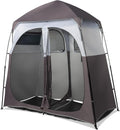VINGLI 2 Room Shower Tent 7.5 ft Instant Pop Up Shelter - Portable