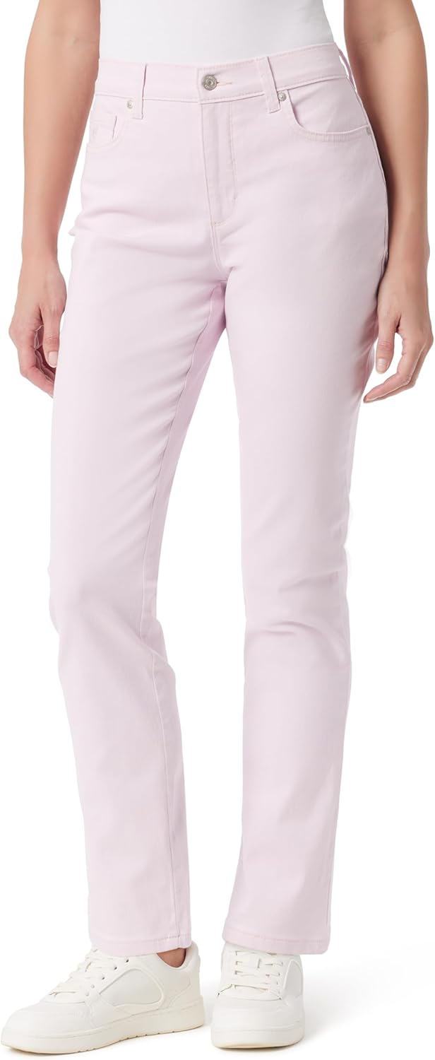Gloria Vanderbilt Womens Amanda Classic High Rise Tapered Jean