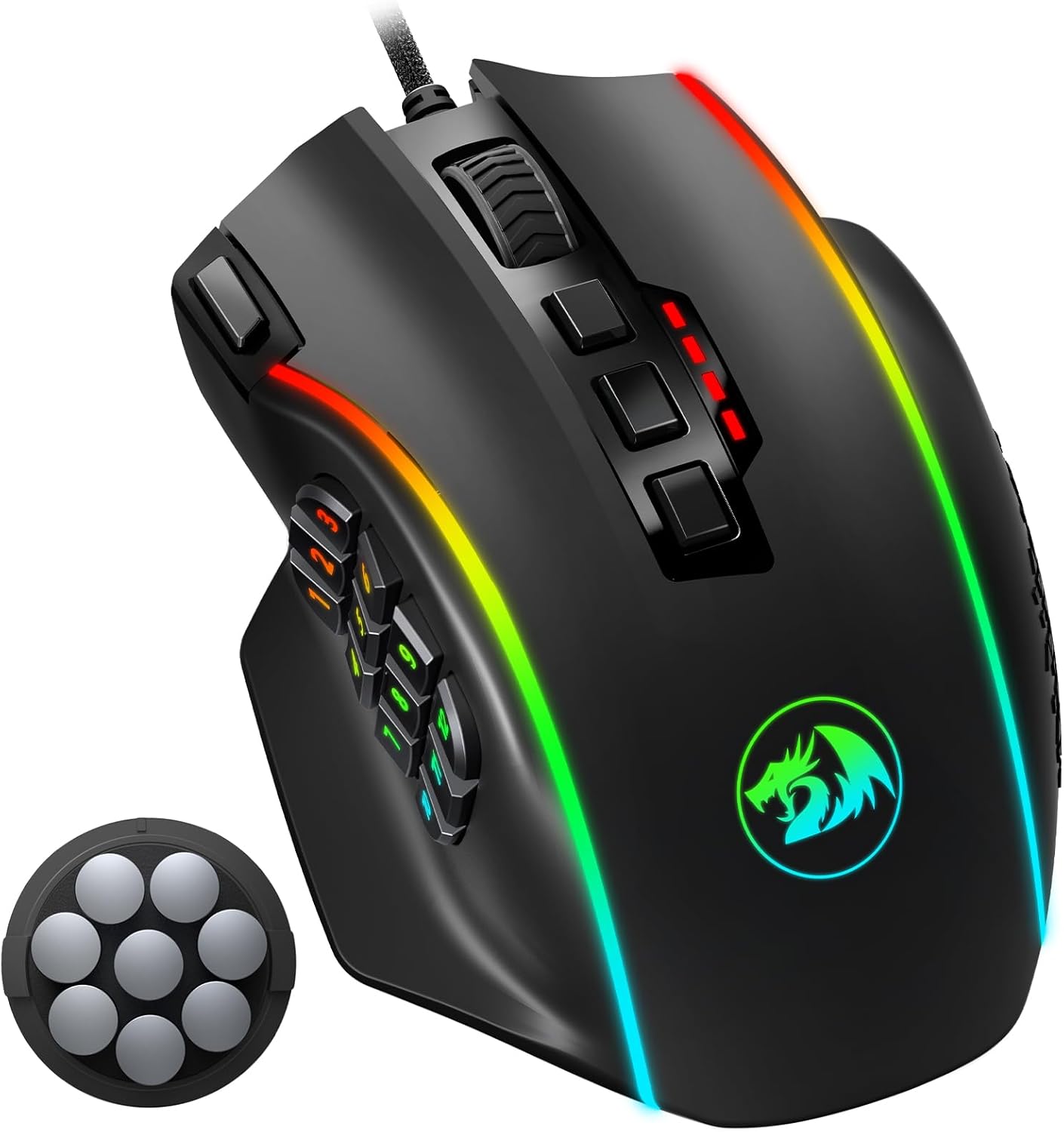Ultimate Precision: Redragon MMO Gaming Mouse 16,000 DPI