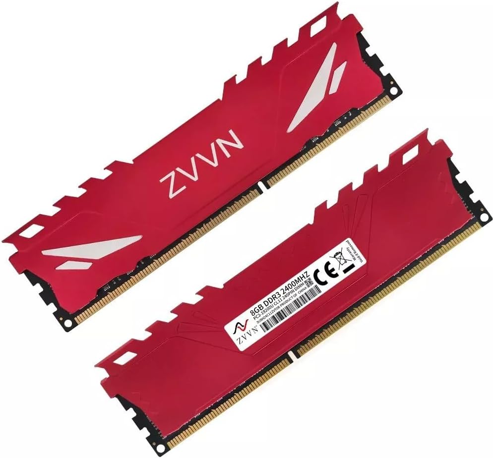 16GB DDR3 2400MHz OC Memory Module Upgrade for Desktop PCs