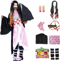 Kimonos Cosplay Costumes Pink Kimono Outfit Full Set - Complete
