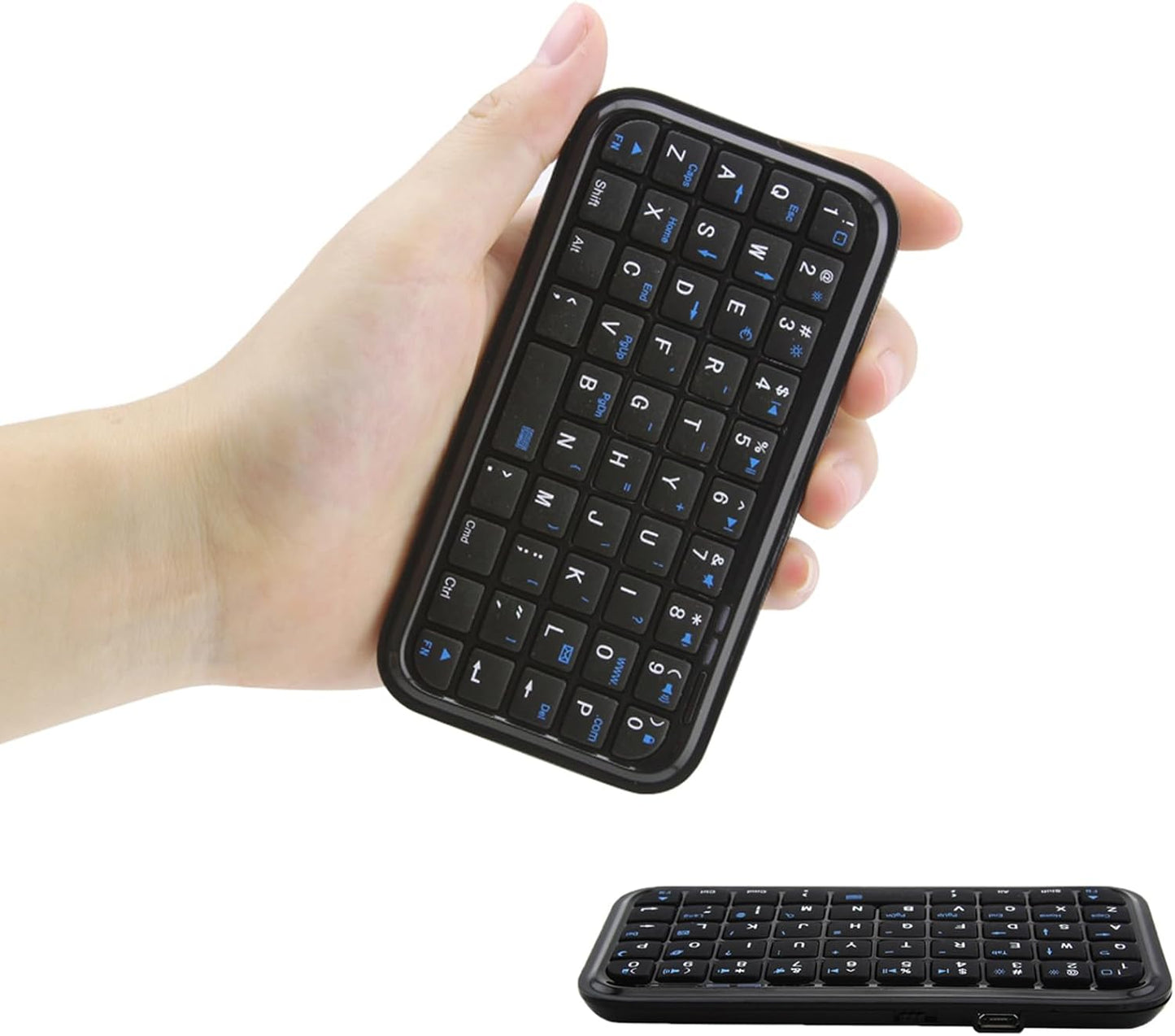 Gabongcui Slim Wireless Keyboard - Silent & Portable