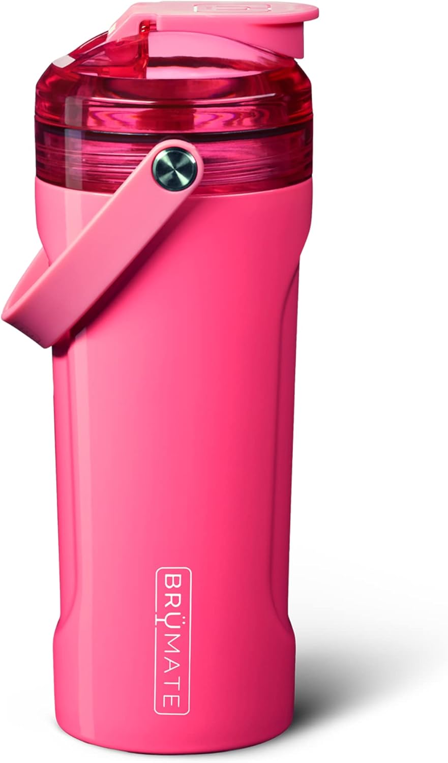 BrMate Insulated Stainless Steel Shaker | Leakproof Gym Bottle