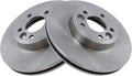 TRQ Front Brake Rotors Set Vented Compatible with 1998-2002 Crown