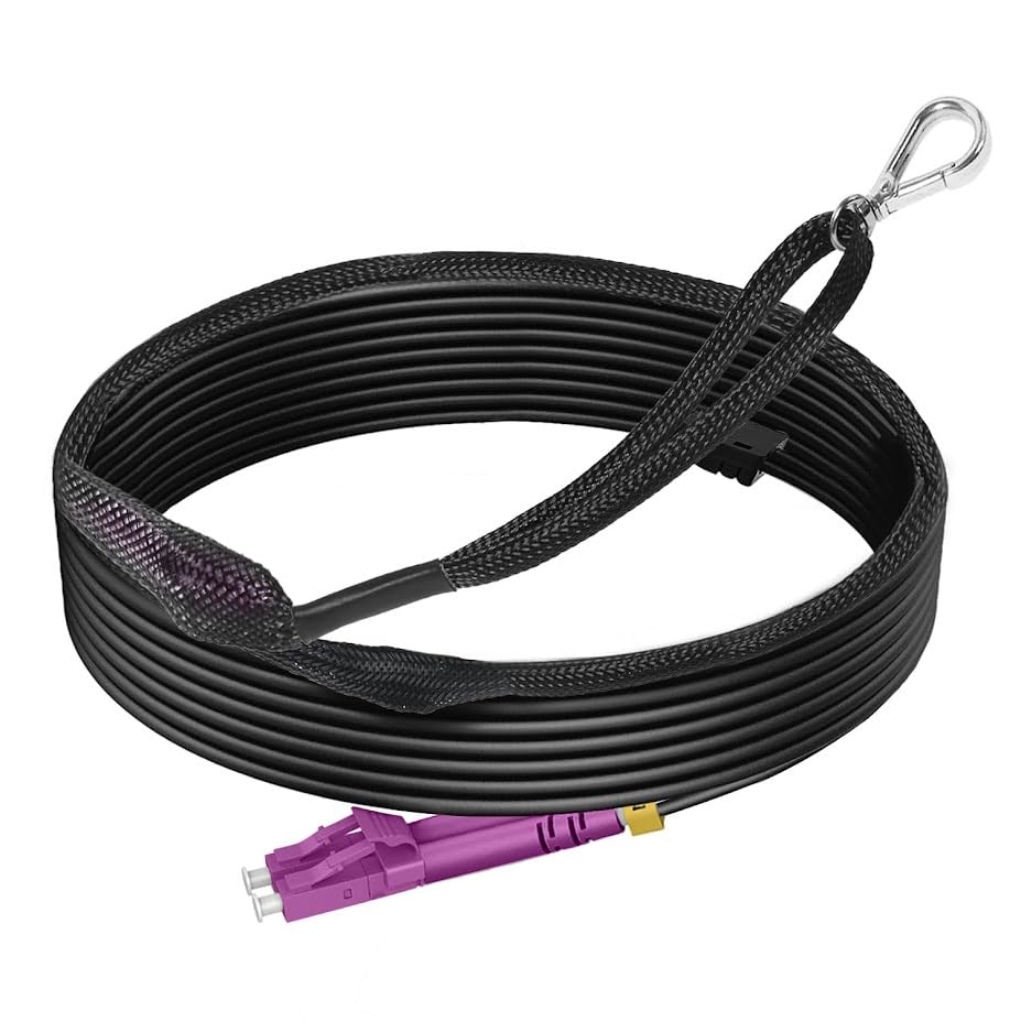 164ft OM4 MM LC to LC Outdoor Armored Fiber Optic Cable Review