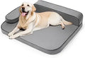 XL Dog Bed for Large Dogs with Memory Foam & Easy Clean Cover