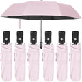 Travel Compact Umbrella 6 Pack - Automatic, Windproof, Portable