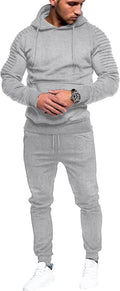 Stylish COOFANDY Men's Two-Piece Tracksuit for Relaxed Wear