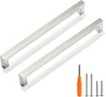 Cabinet Pulls Brushed Nickel 224mm Hole Centers - 40 Pack