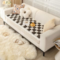 Couch Cover for Dogs Washable 27.6 x 59 in Black - Non Slip Sofa