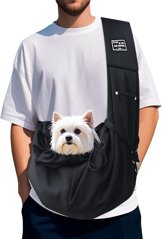 Hassle-Free Pet Tote: Hands-Free Dog & Cat Sling