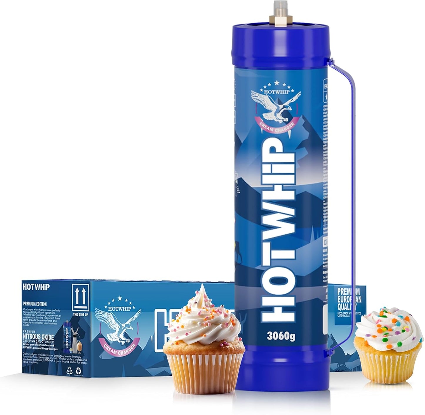 Whipped Cream Charger 3000g High Purity Nitrous Oxide Tank