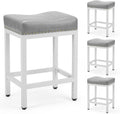 Sweetcrispy Bar Stools Set of 4 24 in Counter Height - Comfortable