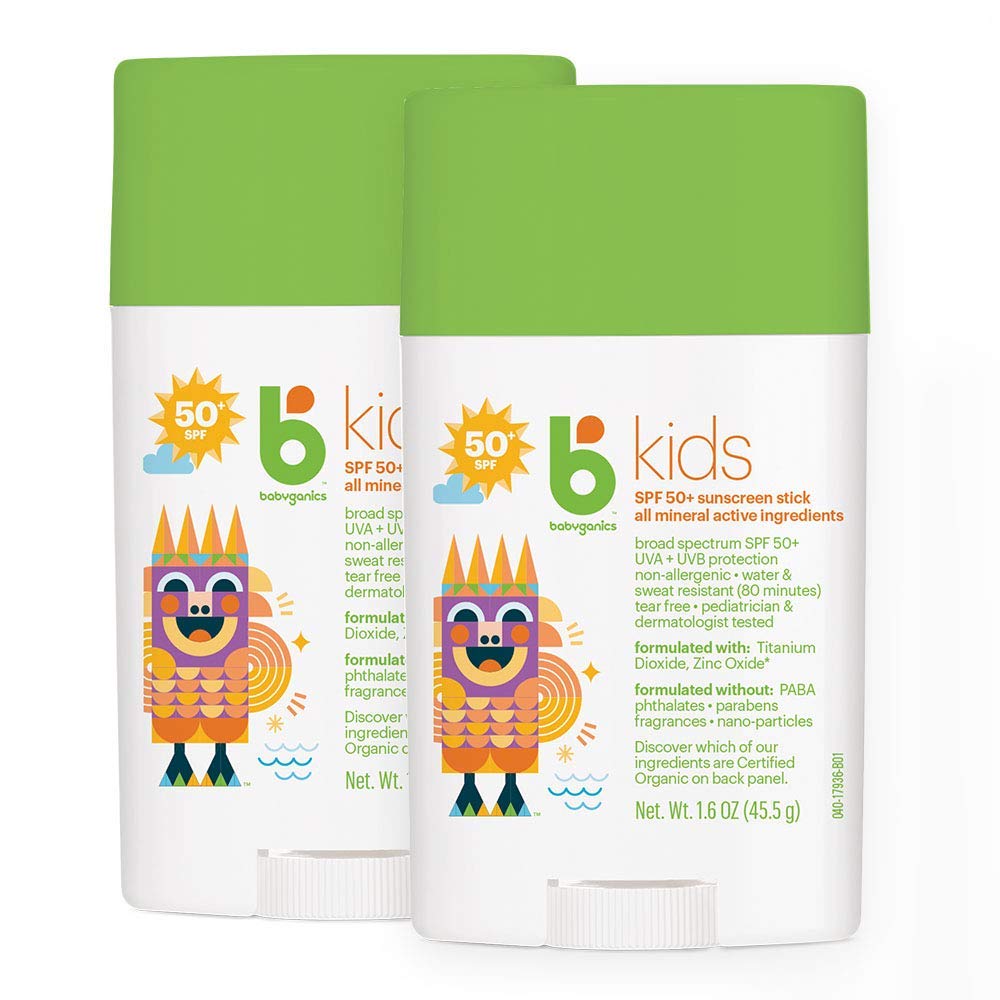 Babyganics SPF 50 Kids Sunscreen Stick for Ultimate Protection