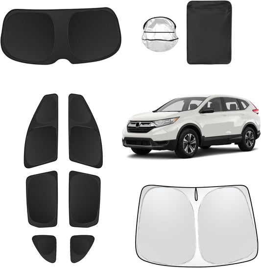 8pcs Car Window Shades for Honda CR-V 2017-2022 Accessories